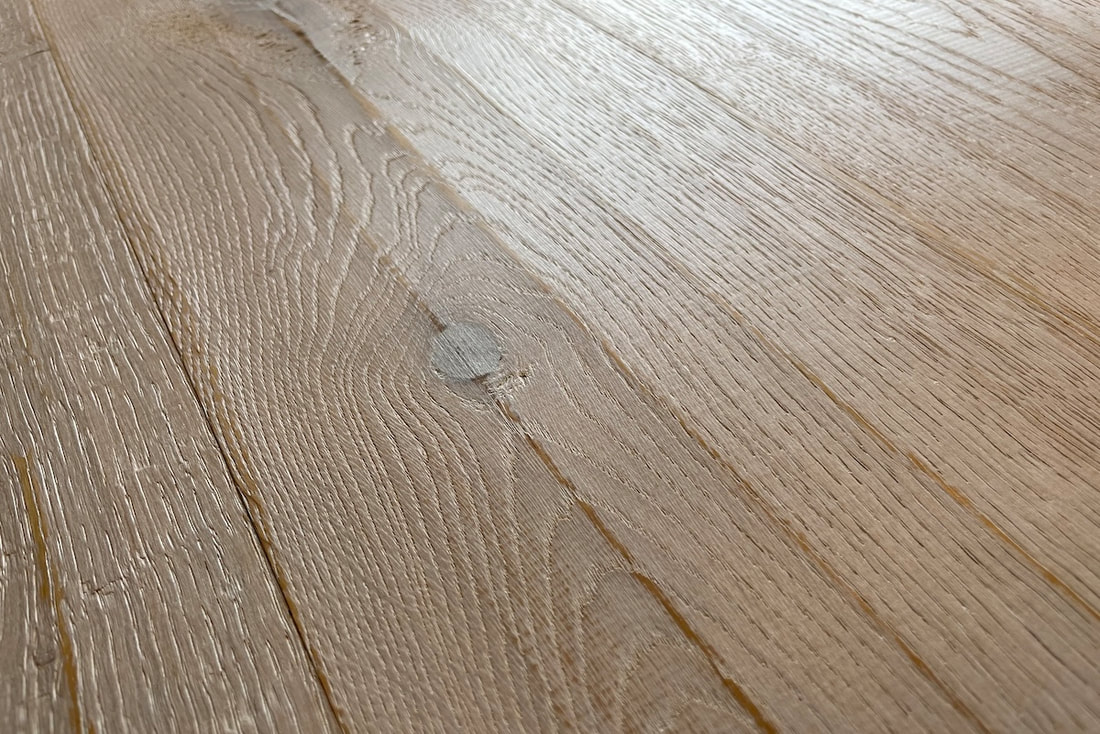 Hand scraped wooden floors oak